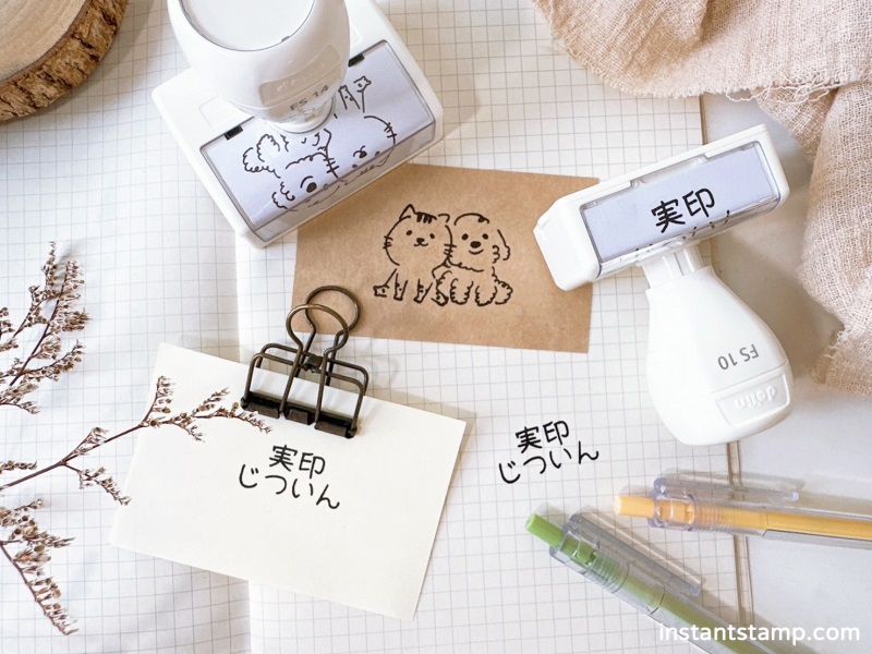 高評価！ 客製化光敏印章（方） 印刻網InstantStamp - 絵画/タペストリー